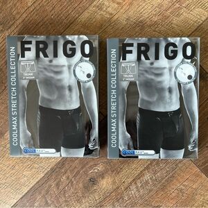2pk Frigo Patented Pouch CoolMax & Tencel Boxer Briefs, Sz Med New in packaging